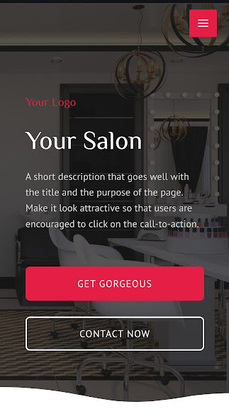 salon website